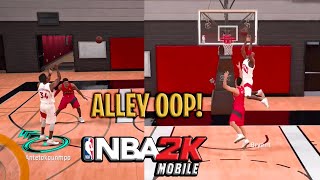 NBA 2K Mobile  LOBALLEYOOP TUTORIAL [upl. by Tebasile524]