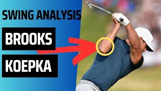 Brooks Koepka Swing Analysis Slow Motion The Greatest of Our Generation [upl. by Anreval]