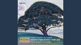 Vierne String Quartet in D Minor Op 12 II Intermezzo Leggiero non troppo vivo [upl. by Nojram]