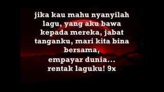 ▶ Bunkface feat Amy Search Rentak Laguku LIRIK TKaF [upl. by Pedersen]