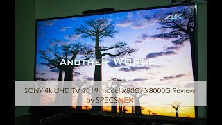 Sony Bravia 4K UHD TV X80G or X8000G new model review by SpecsNex [upl. by Nedi]