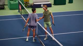 Alexander Zverev vs Carlos Alcaraz very hard Match at the Shanghai Masters 2024 [upl. by Eninotna]