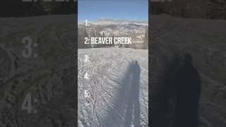 Blind Ranking Colorado Ski Resorts skiing skiresorts snowboarding colorado skidestinations [upl. by Nniw95]