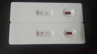 2 Hiv test kits showing positive results [upl. by Iht]