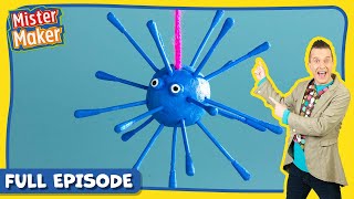 Mister Maker 🎨 Series 1 Episode 9  Cotton Bud Creature 👂  FULL EPISODE [upl. by Inail]