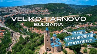 VelikoTarnovo amp The Tsarevets Fortress Bulgaria Drone 4K [upl. by Audi]