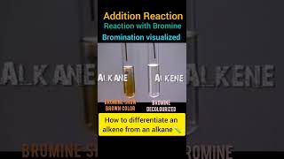 Addition Reaction⚗️🧪chemistryreactionshortsshortvideoytshortsyoutubeyoutubeshortsforyoufyp [upl. by Brod]