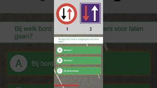 🚗 Verkeersborden 🚗 CBR auto theorieexamen rijles theorie examen verkeer [upl. by Ellesig]