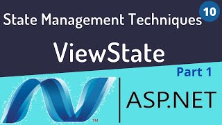 View State in Aspnet  Aspnet Tutorials  State Management Techniques [upl. by Ecirtaeb505]