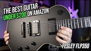 The BEST Electric Guitar on Amazon Under 200 Fesley FLP350 [upl. by Reel]