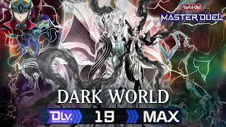 DARK WORLD DLV MAX  WORLD CHAMPIONSHIP 2024 QUALIFIERS  YuGiOh Master Duel 🔥 [upl. by Anderer448]