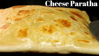 Stuffed Cheese Paratha Recipe  Indian Breakfast Recipe by Kanaks Kitchen [upl. by Gamali981]