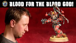 How to Paint Khorne Berzerkers for Warhammer 40000  Duncan Rhodes [upl. by Tamanaha879]