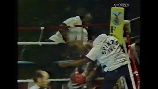 Michael Spinks v Oscar Rivadeneyra Boxing 1983 [upl. by Eusassilem238]