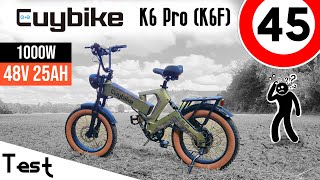 quotTestquot VAE ou mobylette pliante  😮 quotEUYBIKE K6 Pro  K6Fquot [upl. by Ellenij]