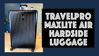 Travelpro Maxlite Air Hardside Luggage Review [upl. by Nedia]