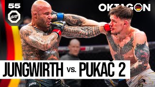 JUNGWIRTH vs PUKAČ 2  FREE FIGHT  OKTAGON 55 🇩🇪 [upl. by Cohla]