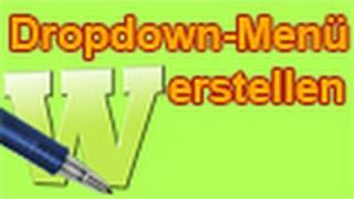 MAGIX Web Designer  DropdownMenü erstellen GermanDeutsch Tutorial HD [upl. by Sicular790]