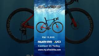 Elves Falath Evo with Sram Rival Etap Axs 12 Speed 45mm MVMT carbon wheels Selling Price RM 12880 [upl. by Anuska536]