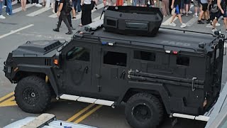 PAPD Lenco Bearcat seen At The 911 Memorial In Lower Manhattan New York City [upl. by Wadell]