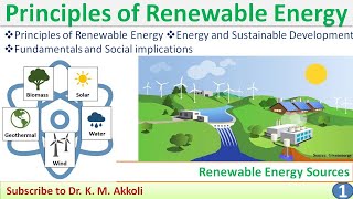 Principles of Renewable Energy  Renewable Energy Sources [upl. by Sisile]