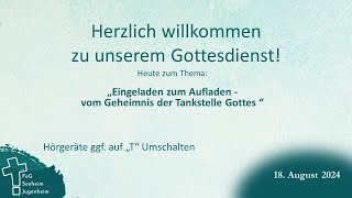 quotEingeladen zum Aufladen  Das Geheimnis der Tankstelle Gottesquot Jesaja 40  Holger Krummradt [upl. by Ahter]