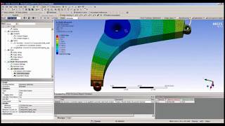 Topology Optimization in Ansys using ACT Ansys optimization extension [upl. by Balcer374]