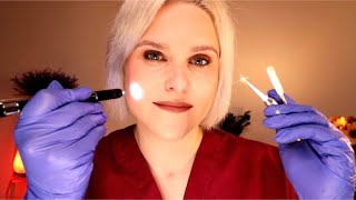 ASMR Dermatologist Examination A Detailed Rosacea Skin Exam [upl. by Humphrey658]