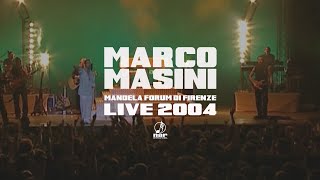 Marco Masini  Masini Live 2004 Official Full Concert [upl. by Gristede]