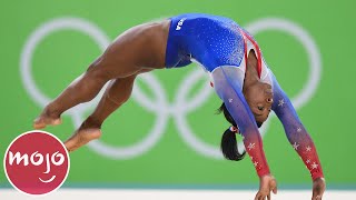 Top 10 Times Simone Biles Went Superhuman [upl. by Ahsienar119]