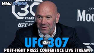 UFC 307 PostFight Press Conference  Live Stream [upl. by Viviene]