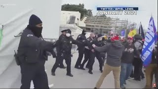 Differences between BLM protests amp the violent riot at the US Capitol building [upl. by Yddur]