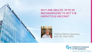 Why Are Adults 19 to 59 Recommended to Get the Hepatitis B Vaccine [upl. by Chill]