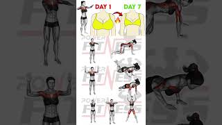 7 Day Workout Challenge To Reduce Breast Size How To Lose Breast Fat In 7 Days By Power Fitness [upl. by Nywrad]