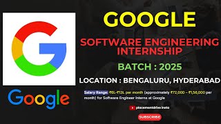 Google Software Engineering Winter Internship 2025 Everything You Need to Know [upl. by Kellia631]