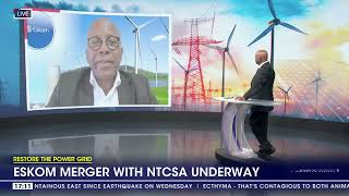 Eskom merger with NTCSA underway [upl. by Elletsyrk361]