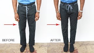 HOW TO TAPER YOUR PANTS [upl. by Alyal]