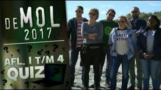 Wie is de mol 2017 Quiz Aflevering 1 tm 4 [upl. by Javier]