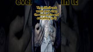 How valuable was Frodos mithril Chain mail vest given to him by Bilbo lordoftheringslore [upl. by Ahseenyt]