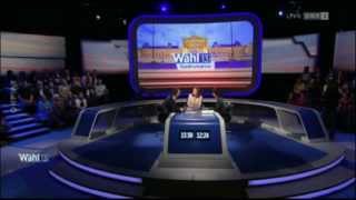 01 TVKonfrontation 290813 Strache vs Glawischnig [upl. by Mcarthur575]