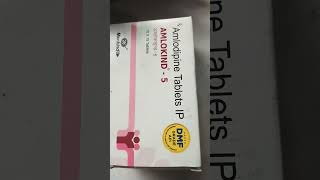 Amlokind5 tablet amlodipine tablet IP 5mg [upl. by Modnarb]