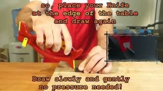 How to sharpen serrated steak knives the MultiSharpener by Solinge® 3 in one knife sharpener [upl. by Revned]