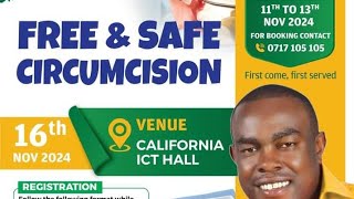 FREE AND SAFE CIRCUMCISION COURTESY OF HON HASHIM KAMAU MCA CALIFONIA [upl. by Perron]