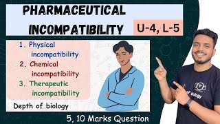 Pharmaceutical incompatibilitie  physical incompatibility  chemical incompatibility  therapeutic [upl. by Parry]