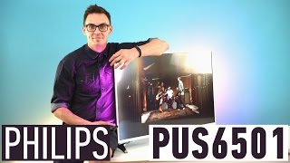 Philips PUS6501 телевизор со спецэффектами [upl. by Ellednahs]