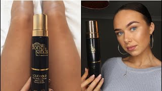 BONDI SANDS  LIQUID GOLD SELF TANNING FOAM REVIEW [upl. by Parsaye]