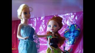 Monster High Meets Elsa and Anna from FROZEN [upl. by Ydnal]