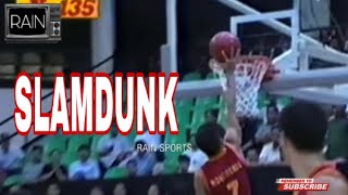 Jason Webb to Dondon Hontiveros for a dunk  Tanduay Rhum Master vs Alaska [upl. by Heyman]