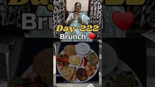 Day222 My Healthy Brunch routine♥️ aruvameesaikoduvaparva vijayalakshmitulasi weightloss tasty [upl. by Carry]