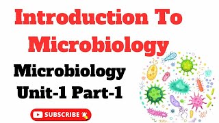 Introduction To Microbiology  Microbiology Unit1 Part1  2024 KMU Lecture  MCQS Pattern [upl. by Annat]